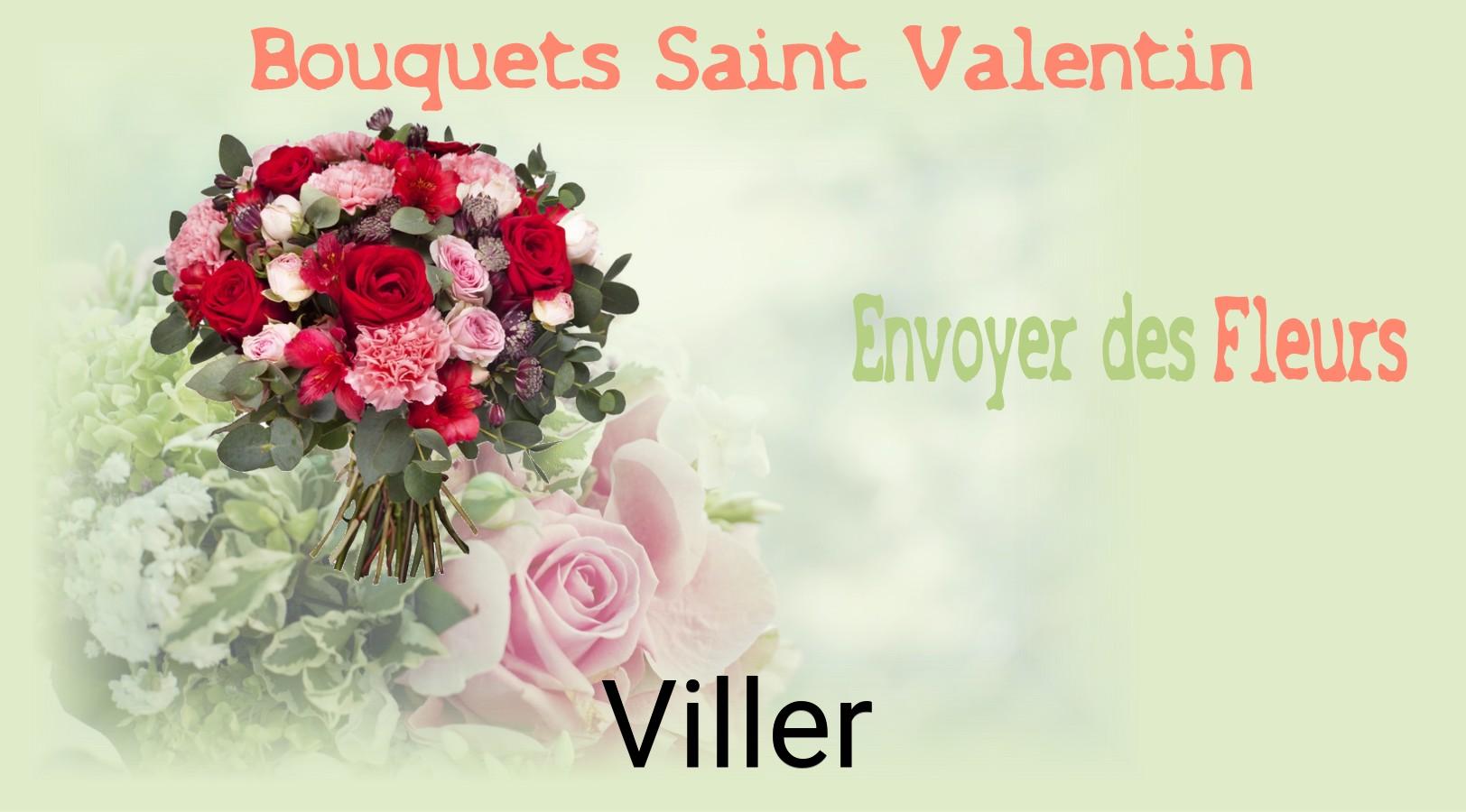 Roses de Saint-Valentin livrées à Viller